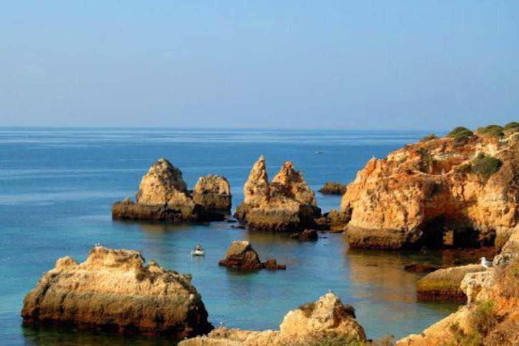 Apartamento Encantador A 100M Da Praia Carvoeiro  Exterior foto
