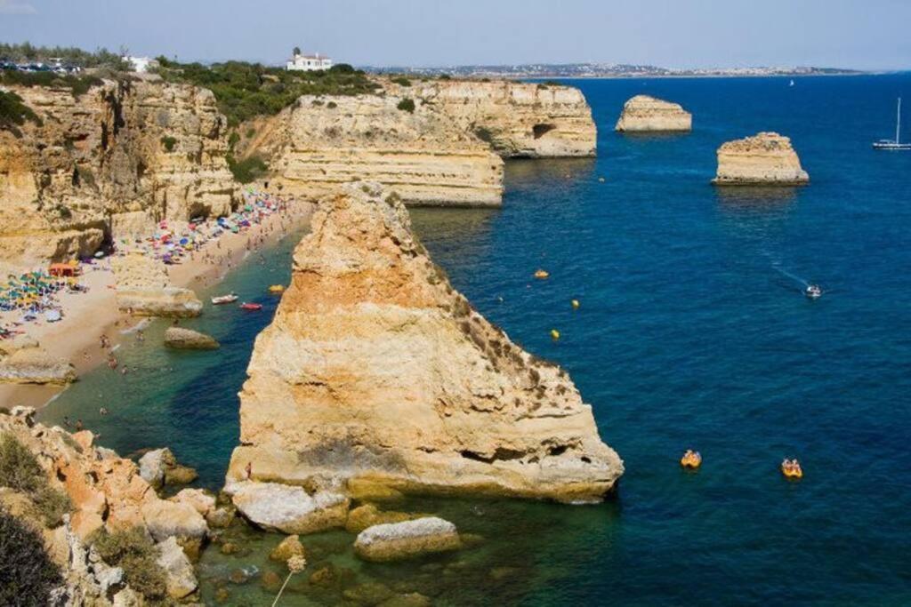 Apartamento Encantador A 100M Da Praia Carvoeiro  Exterior foto
